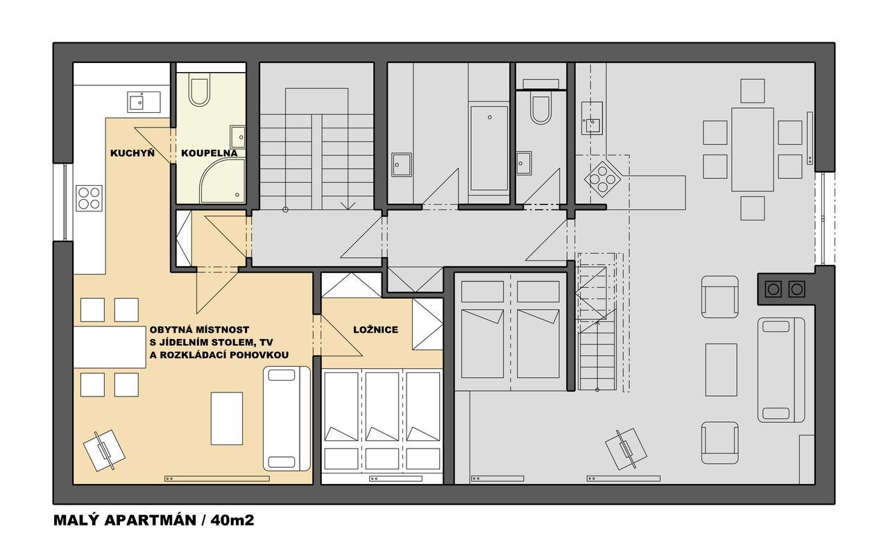 Apartmány Blata Exteriér fotografie
